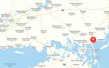 Административной столицей Херсонской области временно станет город Геническ