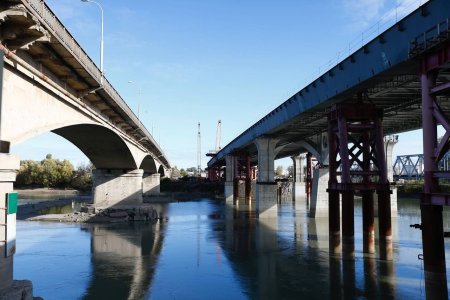 Монтаж всех пролетов нового Яблоновского моста завершен 3