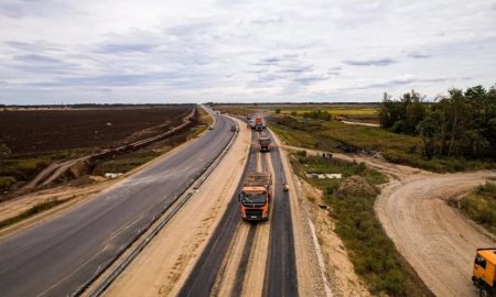 Дальний западный обход Краснодара на 80% заасфальтировали