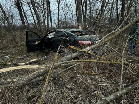 В Краснодарском крае водитель Toyota погиб после опрокидывания машины