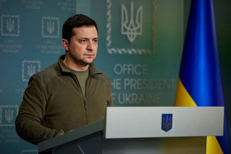 Владимир Зеленский находится на пути в США для встречи с Джо Байденом