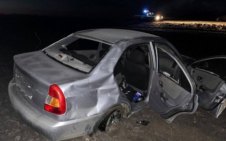 На Кубани водитель опрокинул Акцент, в результате чего погиб его пассажир